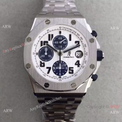 Swiss 3126 Audemars Piguet Replica Watch SS Blue Sub-dial